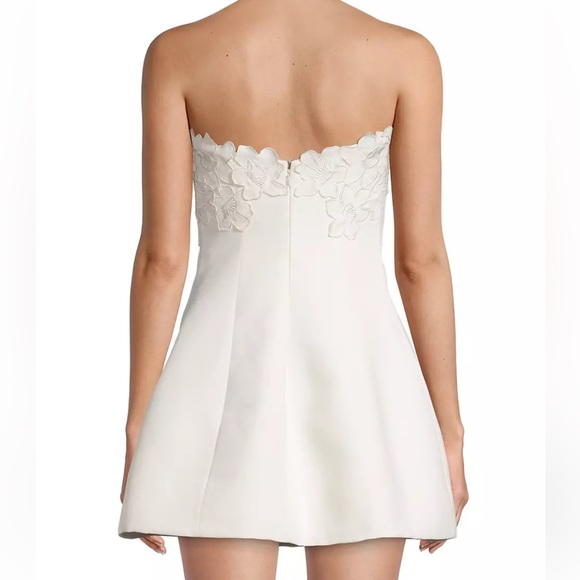 Alanna Embroidered Strapless Minidress - Picture 2 of 8